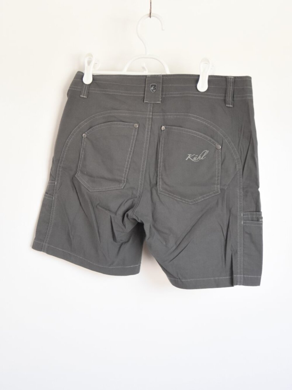 KÜHL Women’s Size 6 Gray Hiking Shorts 6" Inseam Outdoor Performance Stretch - Picture 2 of 13